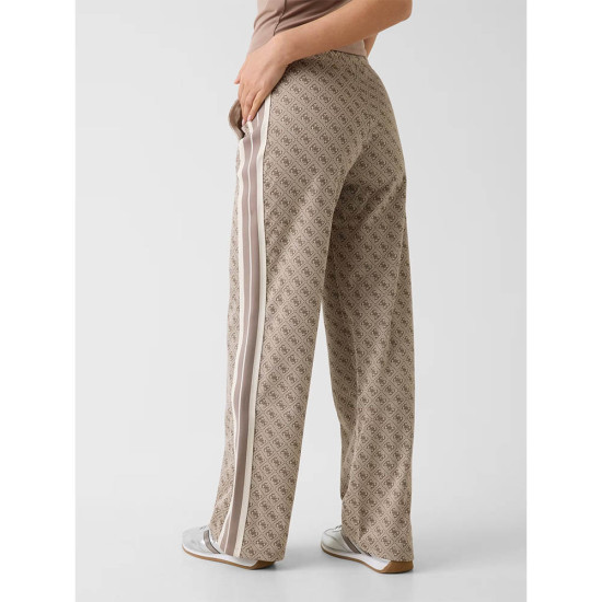 Guess Γυναικείο παντελόνι 4G Jacquard Straight Leg Pants
